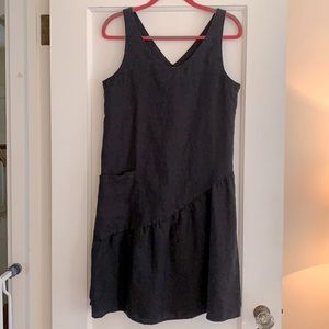 Fun summer linen dress - Garnet Hill